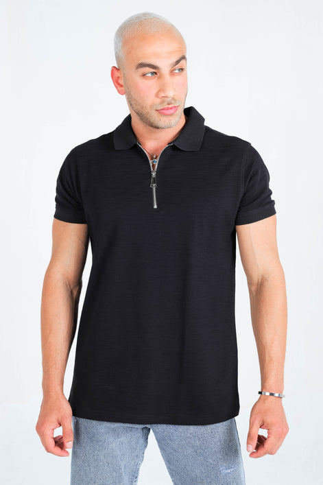 Half-Zip Polo