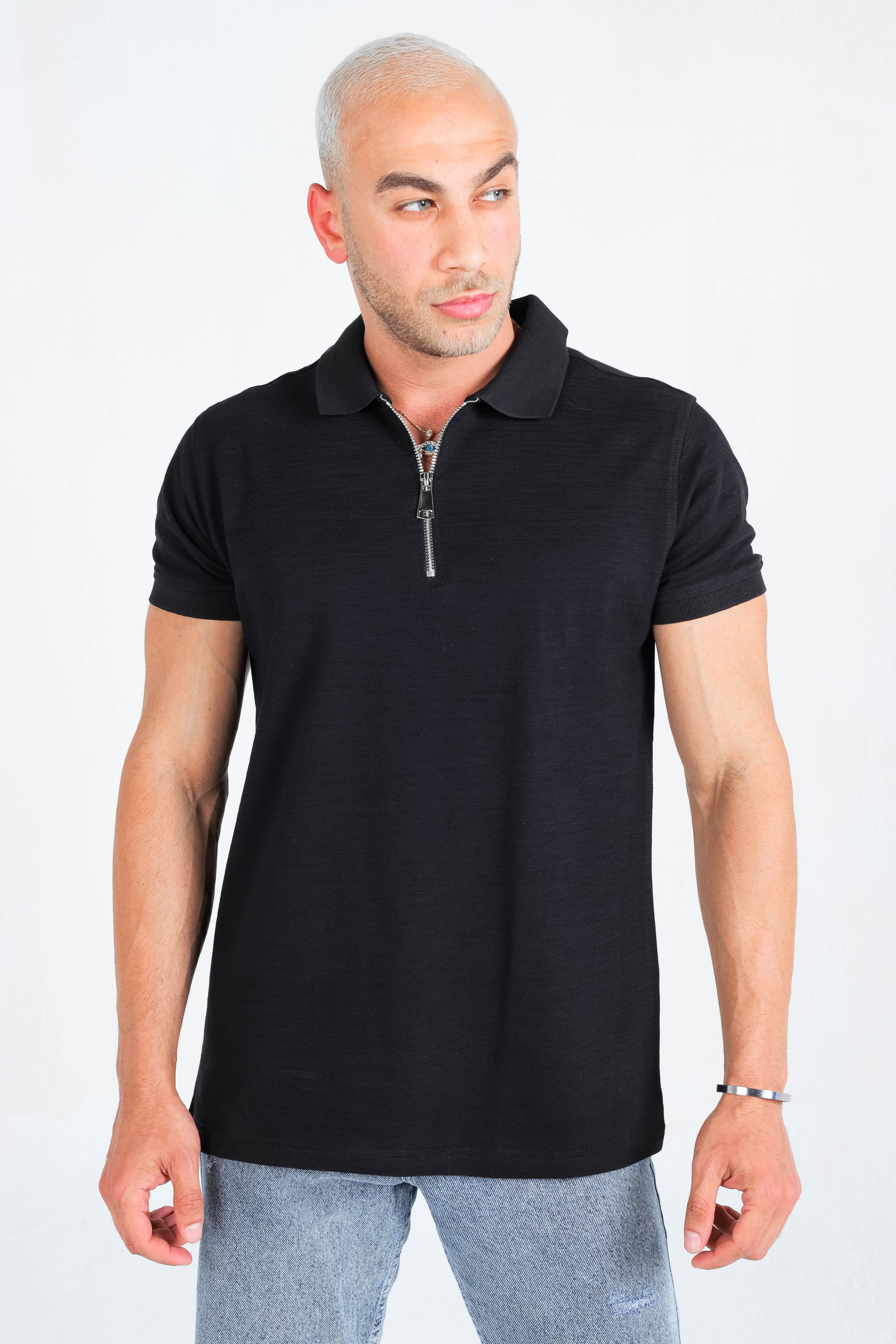 Half-Zip Polo