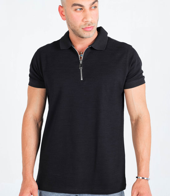 Half-Zip Polo