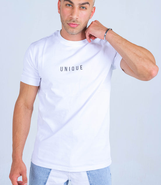 White Regular Tee