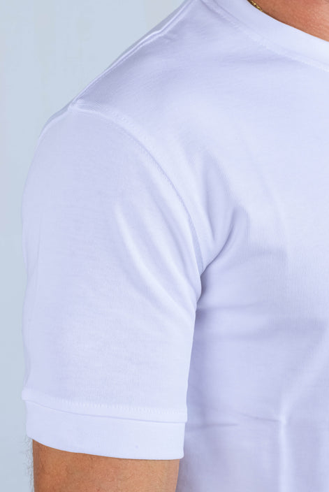 White Regular Tee
